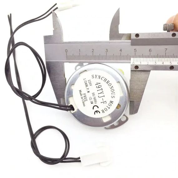 Мотор для инкубатора AC 220v 49TYJ-F 1/240 rpm | Зображення 2