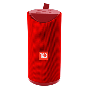 Портативная колонка TG113A, Bluetooth, радио, speakerphone, красный
