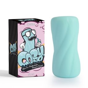 Мастурбатор Cosy Vigor Masturbator Pleasure Pocket, бірюзовий