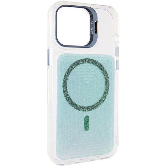 Чохол TPU+PC Jewel Sparkle with Magnetic Fit для Apple iPhone 15 (6.1") Aqua Blue
