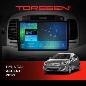 Штатна магнітола Torssen Hyundai Accent 2017+  NF9 Carplay