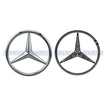 Эмблема крышки багажника Mercedes Benz W211 02-09, Wender Parts, M 211 758 0058,