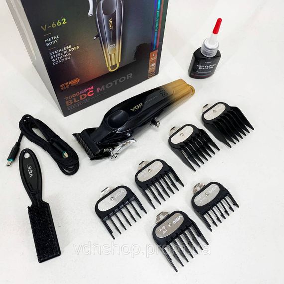 Модная машинка для стрижки волос VGR V-662, Машинка для стрижки волос с регулируемой длиной ZF-35 | Зображення 6