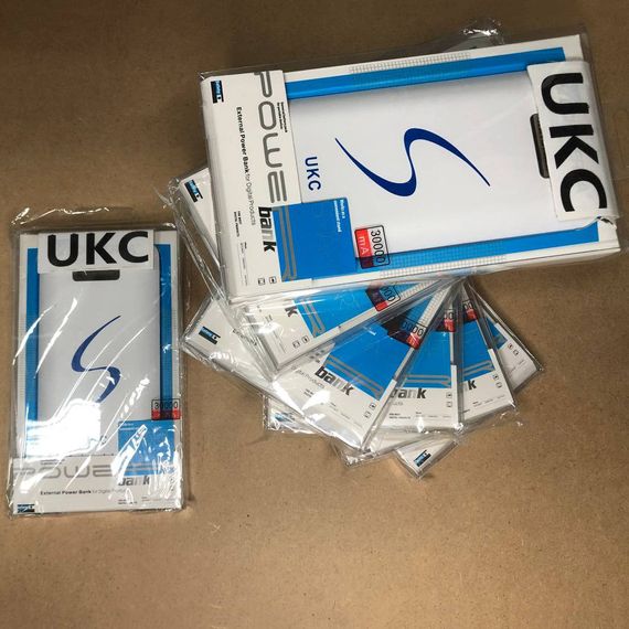 Переносний акумулятор для телефону Power Bank 9600mAh UKC, Повербанк для планшета, FS-987 зарядний пристрій | Зображення 1