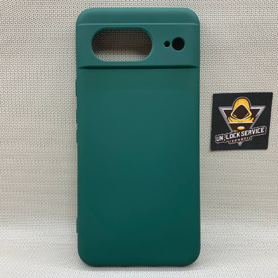 Чохол Google Pixel 8 SoftTouch Силіконовий Протиударний софт тач Зелений