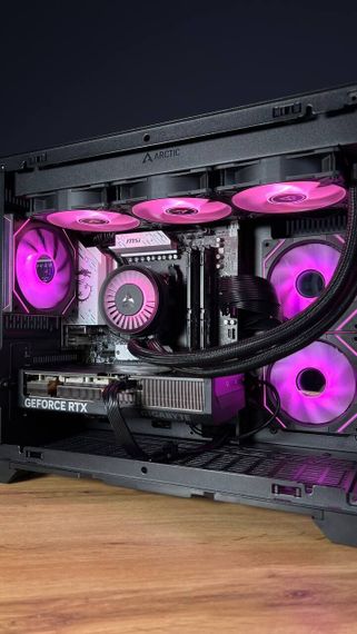 Збірка під замовлення:ігровий ПК GameMax Hype-M Black Tower / AMD Ryzen 7 7800X3D (8 (16) ядер по 4.2 - 5.0 GHz) / 32 GB DDR5 / 1000 GB SSD M.2 / nVidia GeForce RTX 5070, 12 GB GDDR7, 192-bit / 850W | Зображення 5