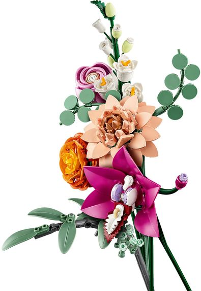 Конструктор LEGO Botanicals Милый розовый букет цветов 10342 | Зображення 8