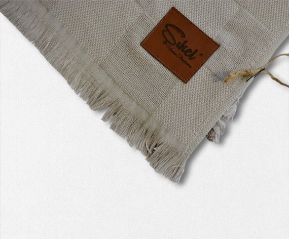 Вафельное покрывало Sikel 210×240 см. Elegan Kahve | Зображення 2