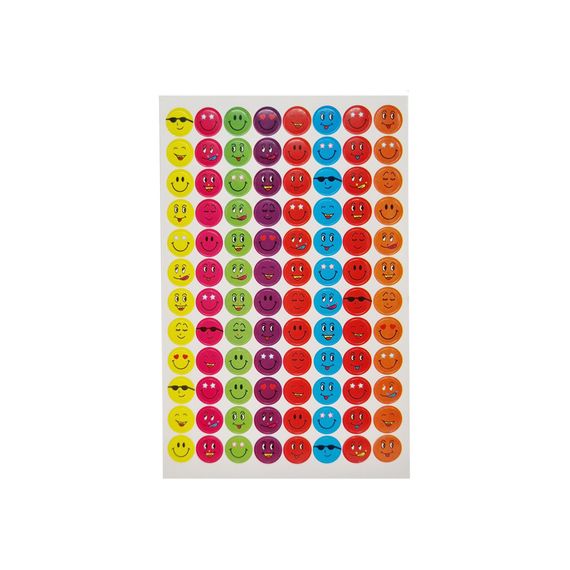 Наклейки для оцінок 85724 упаковка 10 аркушів 85724-1