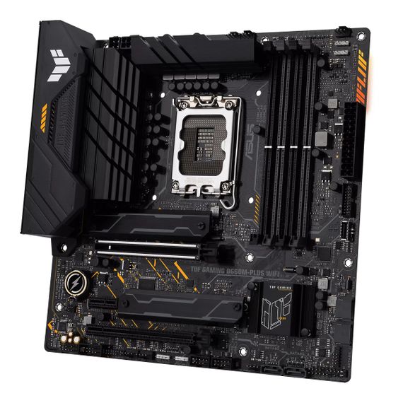 Материнcька плата ASUS TUF GAMING B660M-PLUS WIFI s1700 B660 4xDDR5 M.2 HDMI DP Wi-Fi BT mATX 90MB1AZ0-M1EAY0 | Зображення 5