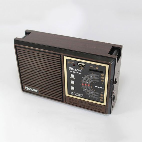 Радиоприёмник аккумуляторный автономный GOLON RX-9933UAR | Зображення 5