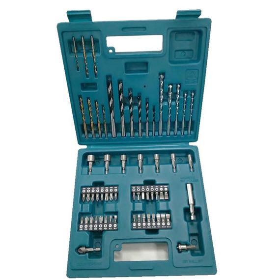 Набор бит и свёрл (60 предметов) Makita E-11829 | Зображення 1