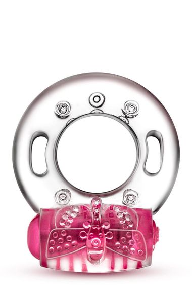 Ерекційне віброкільце PLAY WITH ME AROUSER VIBRATING C-RING PINK Sex Aura | Зображення 1