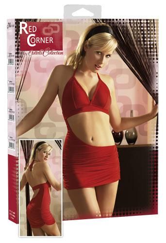 Червона міні сукня RED CORNER Sex Aura