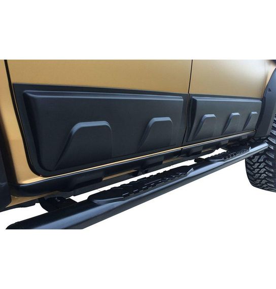 Молдинг на двери (4 шт, ABS) для Isuzu D-Max 2011-2019 гг.