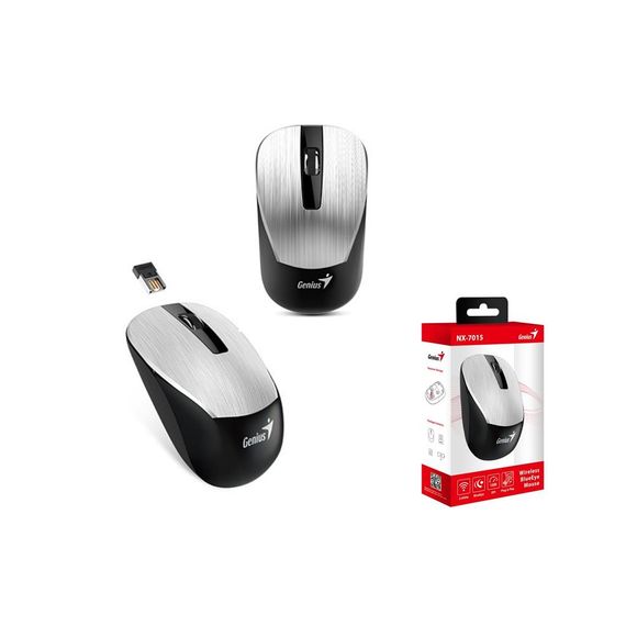Мишка Genius NX-7015 Wireless Silver (31030019404) | Зображення 1