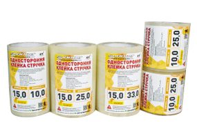 Скотч 100 мкм*50м 15см ширина для тепличной пленки УФ 36 стаб