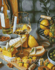 Алмазная мозаика "Долгожданный ужин" ©alonka_good Идейка AMO7494 40х50 см