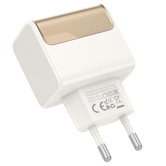 МЗП Hoco CS73A Star Speed PD30W+QC3.0 (1USB-A/1C) White | Зображення 2