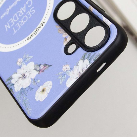 TPU+PC чехол Secret Garden with MagFit для Samsung Galaxy S23 FE Lilac | Зображення 6