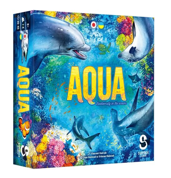 Настольная игра Aqua. Океанское биоразнообразие (AQUA: Biodiversity in the oceans)