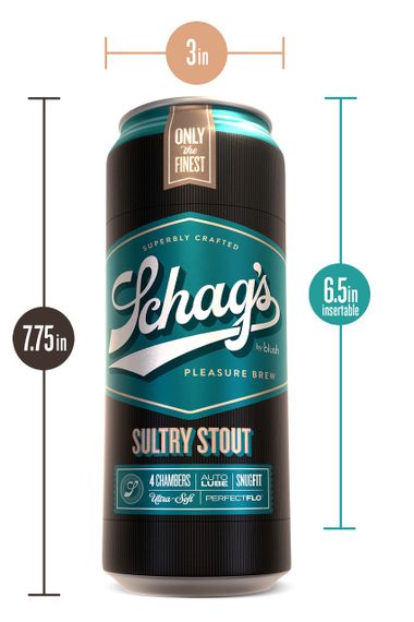 Самозмащувальний мастурбатор SCHAG'S SULTRY STOUT FROSTED Sex Aura | Зображення 2