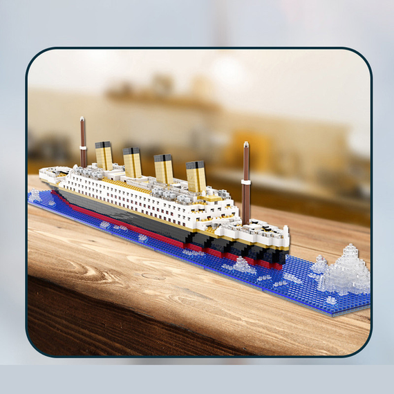 Конструктор корабель Titanic (1878 деталей) | Зображення 2