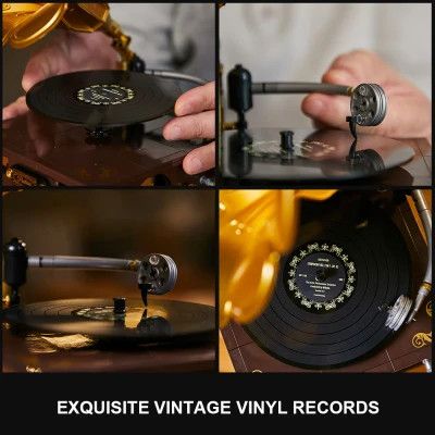 Конструктор Pantasy Original - Retro Ретро-грамофон (85009) | Зображення 3