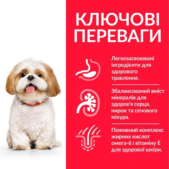 Сухой корм Hill's Science Plan для зрелых малых и миниатюрных собак от 7 лет с курицей 6 кг | Зображення 1
