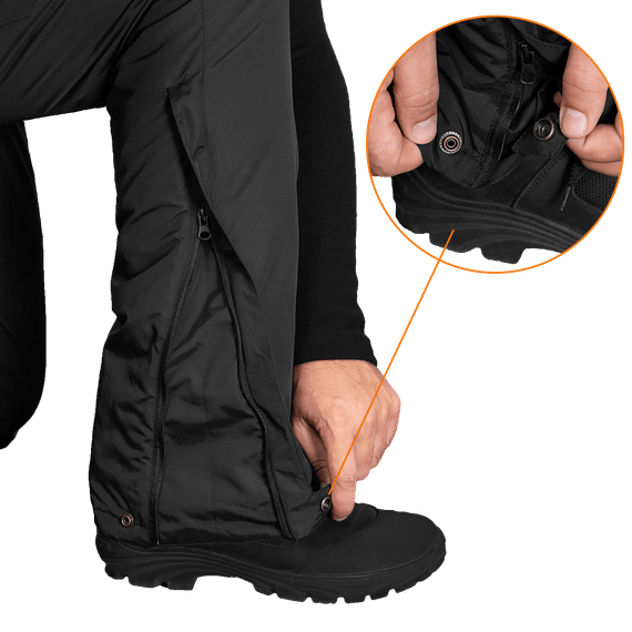 Зимові штани Patrol Nylon Taslan Чорні (7357), M | Зображення 8