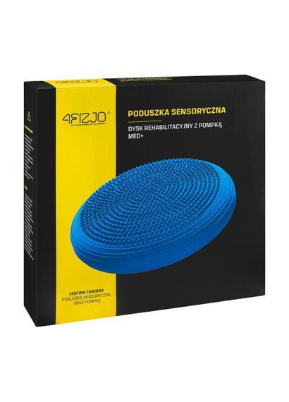 Балансувальна подушка (сенсомоторна) масажна 4FIZJO XXL MED+ 4FJ0130 Blue | Зображення 1