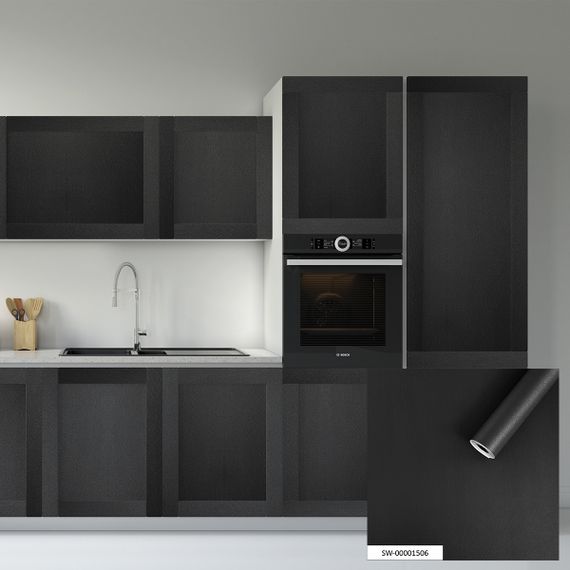 Плівка на самоклейці чорна 45cm*10m (S) SW-00001506 | Зображення 4