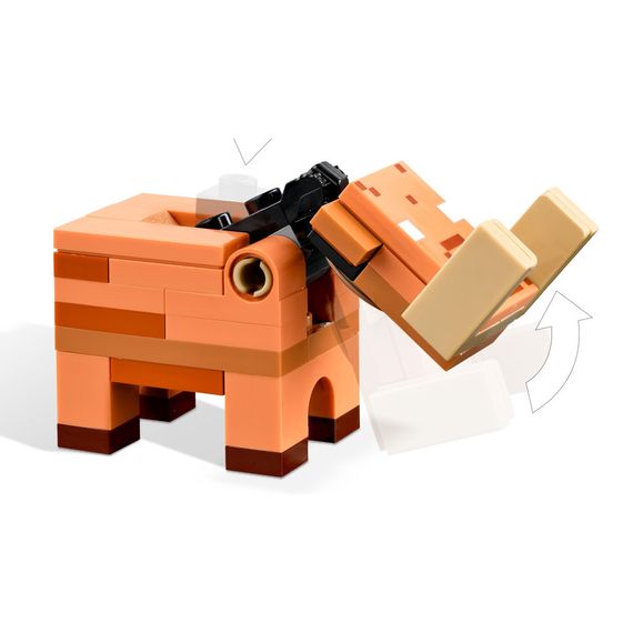 Конструктор LEGO Minecraft Засідка біля порталу в Нижній світ 352 деталей (21255) | Зображення 4