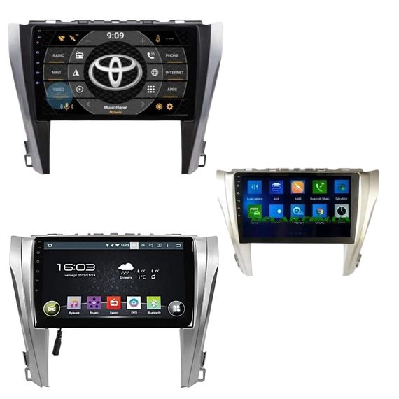 Штатна автомагнитола Toyota Camry V55 2015-2017 (10") Android 10.1 (4/32) чорний (MER-14156_5615) | Зображення 2