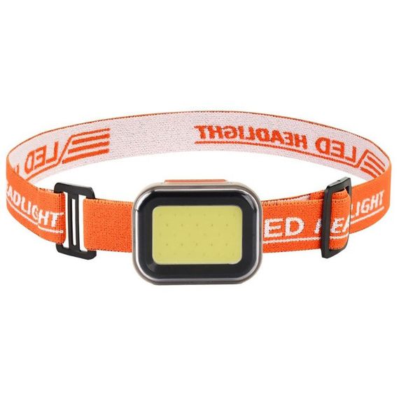 Налобний ліхтар зі зручним ремінцем для голови CY-2027-B-COB(white+red), Ліхтар на лоб потужний VZ-63 | Зображення 5