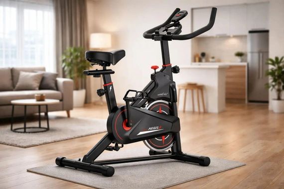 Велотренажер Q7 для дому • Домашній вело-тренажер для кардіо, розминки, тренування ніг та підтримання активності | Зображення 1
