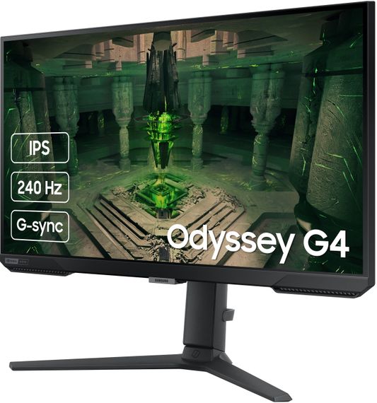 Samsung Монітор 27' Odyssey G4 S27BG400EI 2*HDMI, DP,, IPS, 240Hz, 1ms (LS27BG400EIXCI) | Зображення 8