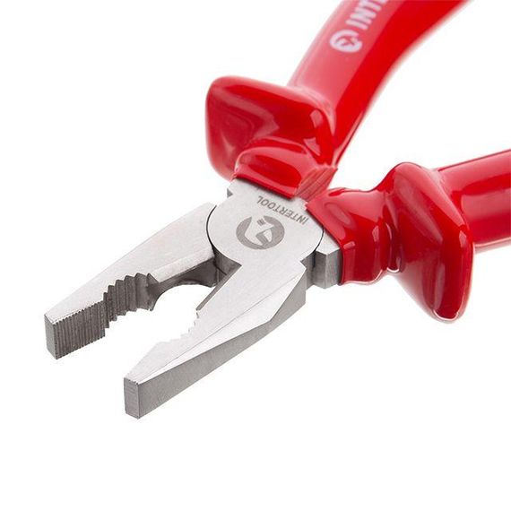 Плоскогубці 200 мм, діелектричні, Cr-V INTERTOOL NT-0314 | Зображення 3