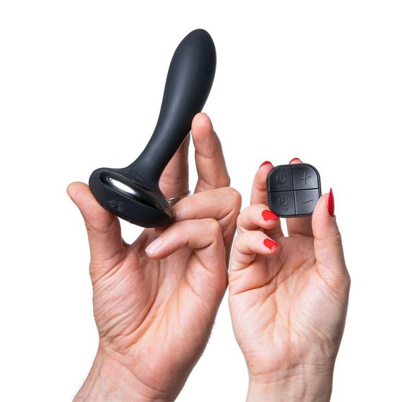 Анальная вибропробка Hot Octopuss PleX with flex, Treble and Bass Technology, 2 мотора, пульт ДУ Sex Aura | Зображення 2
