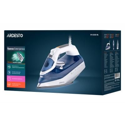 Утюг Ardesto IR-C2232-BL /2200Вт /320мл/пар/ самоочищення/антикапля /кера (IR-C2232-BL) | Зображення 7