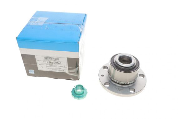 Підшипник маточини передньої Skoda Fabia 99- Roomster 06- +ABS  PHU56635K | Зображення 1