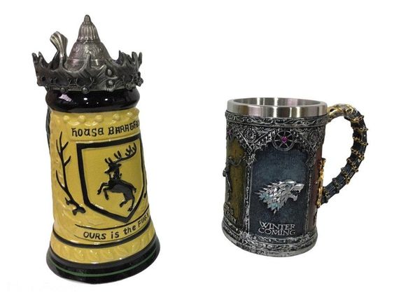 Подарунковий набір Кухоль Game Of Thrones House Герб Баратеонів Гра Престолів і Кухоль Winter Coming