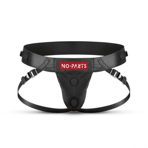 Труси для страпону з подвійним кріпленням No-Parts Taylor чорні, One Size