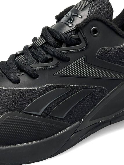 Зимові чоловічі кросівки R2eeb2ok Nano X2 Fleece All Black , фліс , В'єтнам 45 28 - 28.5 см | Зображення 3