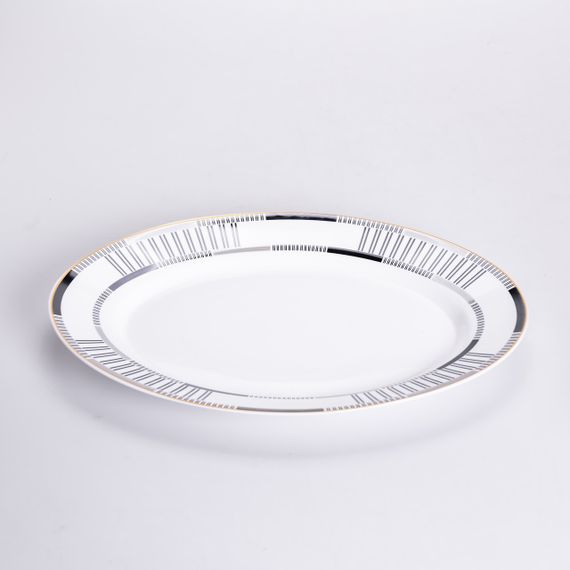 Столовий сервіз з порцеляни Geometry на 6 осіб 32 предмети HP-HK-6 | Зображення 7