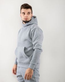Унісекс худи утеплене Karmian колір меланж р.M 436560