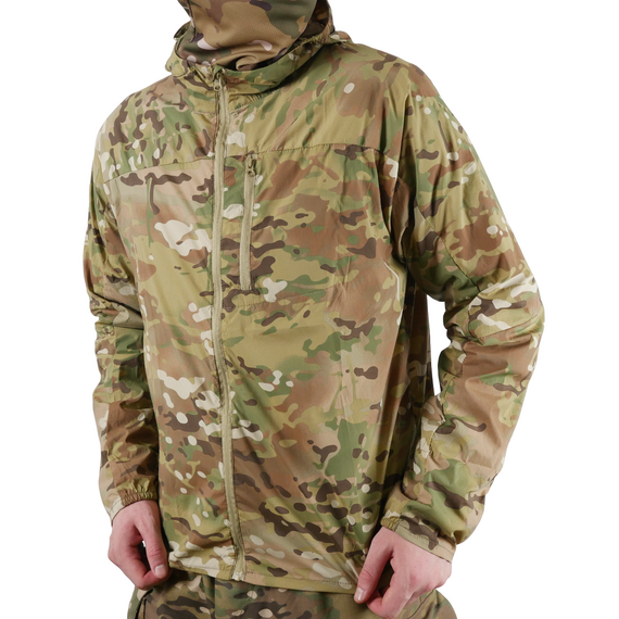 Літня тактична куртка-вітровка multicam XL | Зображення 3