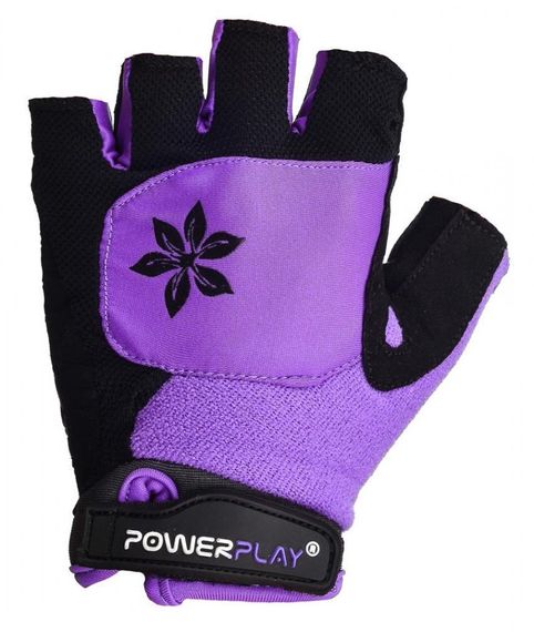 Велорукавички жіночі PowerPlay 5284 Фіолетові XS | Зображення 1