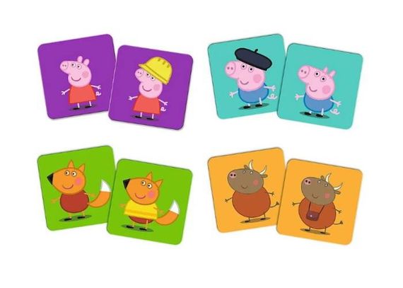 Настольная игра Мемо Классические. Свинка Пеппа (Memos Classic&plus. Peppa Pig) | Зображення 1