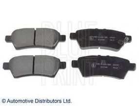Комплект гальмівних колодок з 4 шт. дисків BLUE PRINT ADN142135 на NISSAN ARMADA (R51)